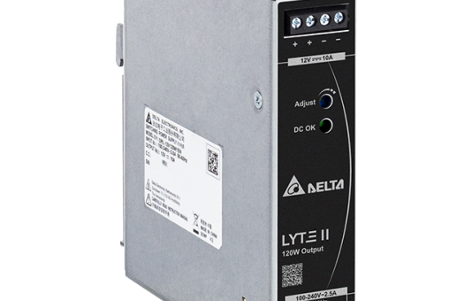 Delta introduces 30% more compact Din-Rail power supply series for 120W and 240W