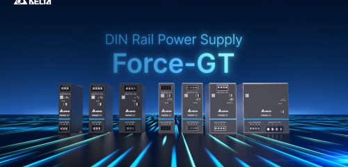 Delta launches Force GT series, the latest din-rail power supply series for industrial applications