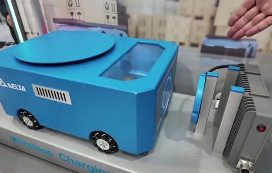 Live demo van Delta MOOVair tijdens Power Electronics & energy storage event